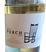 Dave's Porch Wine, Sauvignon Blanc, Lake County