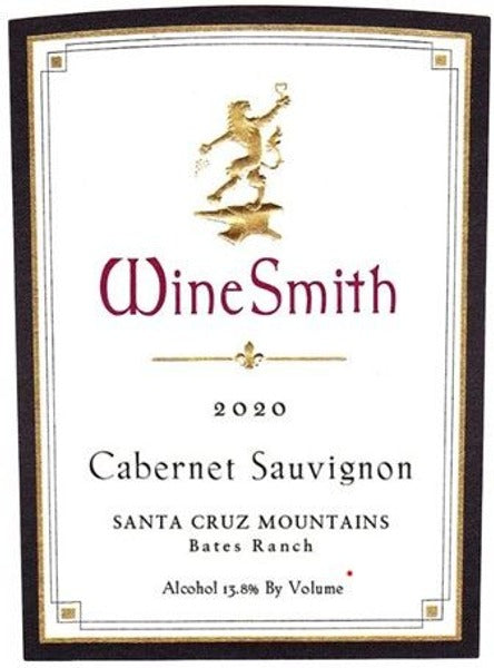 WineSmith Bates Ranch Santa Cruz Mountains Cabernet Sauvignon wildcraftedwines.com
