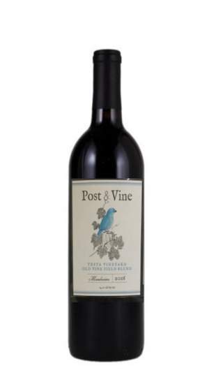 POST & VINE Old Vine Field Blend Mendocino Rebekah Wineburg Quintessa wildcraftedwines.com
