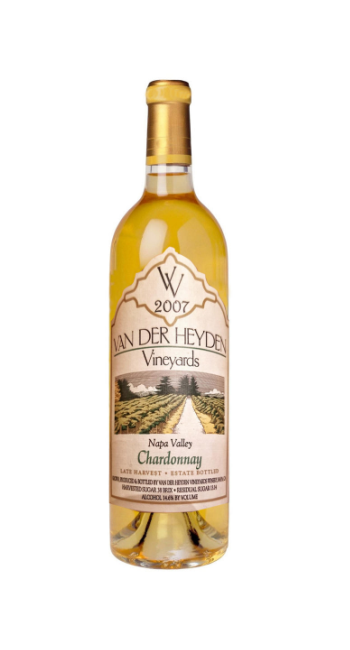 VAN DER HEYDEN Late Harvest Chardonnay, Oak Knoll wildcraftedwines.com