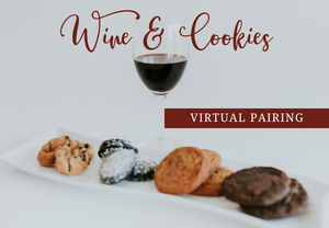 Wine and cookie virtual tasting wildcraftedwines.com chocolate lemon cream Chef Tracy Mattso